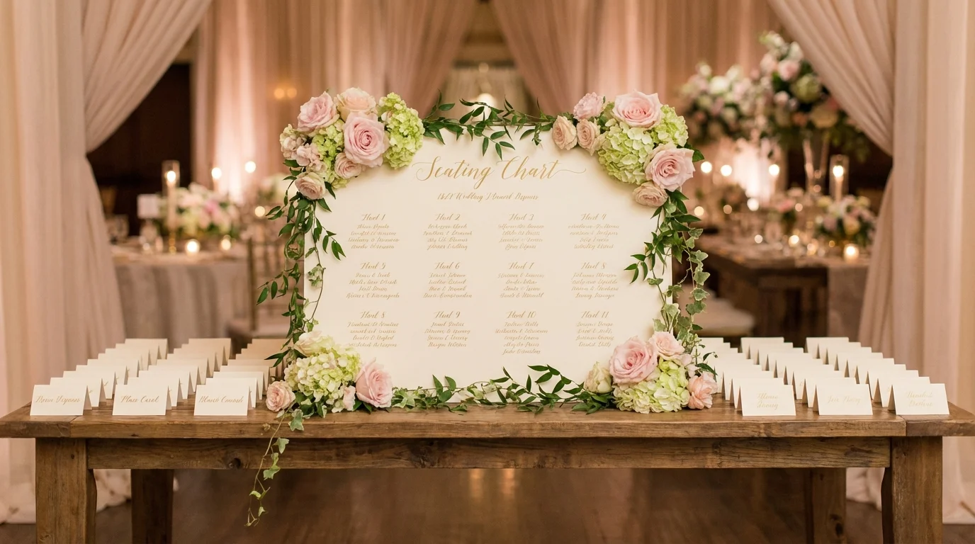 Plan de table de mariage : conseils pour une organisation réussie