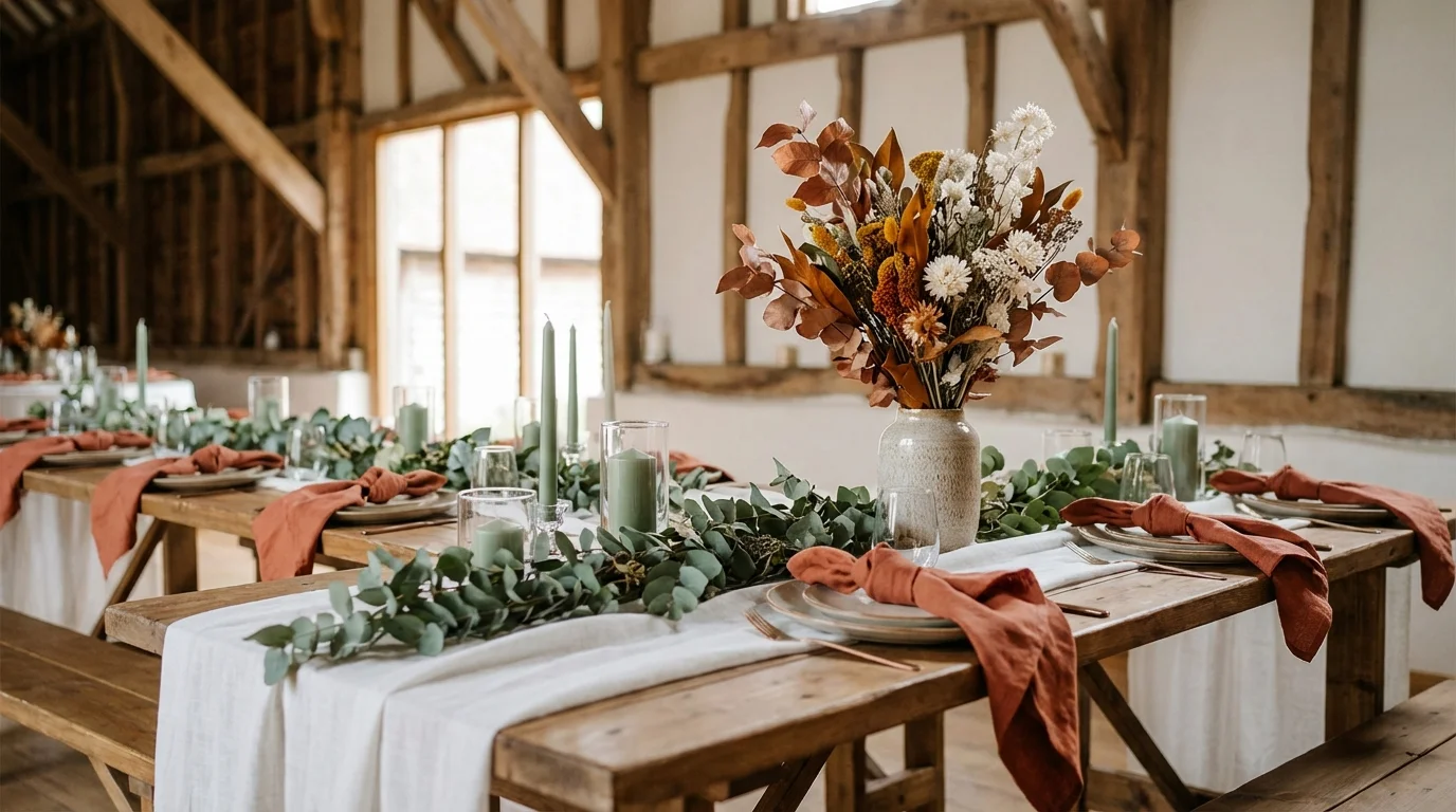 Tendances mariage : couleurs, thèmes et styles du moment